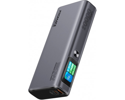 Promate Titan-130 Power Bank 130W / 20000mAh / USB-C PD / QC3.0