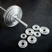 TOS SET TALERZY OLIMPIJSKICH STALOWYCH KALIBROWANYCH 2 x 0.25 - 25 KG (168 KG) HMS