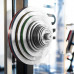 TOS SET TALERZY OLIMPIJSKICH STALOWYCH KALIBROWANYCH 2 x 0.25 - 25 KG (168 KG) HMS