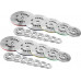 TOS SET TALERZY OLIMPIJSKICH STALOWYCH KALIBROWANYCH 2 x 0.25 - 25 KG (168 KG) HMS