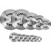 TOS SET TALERZY OLIMPIJSKICH STALOWYCH KALIBROWANYCH 2 x 0.25 - 25 KG (168 KG) HMS