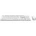 Trust Ody II klawiatura Dołączona myszka Dom/Biuro RF Wireless QWERTY US English White