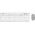 Trust Ody II klawiatura Dołączona myszka Dom/Biuro RF Wireless QWERTY US English White