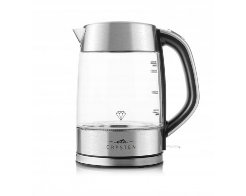ETA Kettle | ETA415490000 Crysten | Electric | 2100 W | 1.7 L | Glass | 360° rotational base | Glass