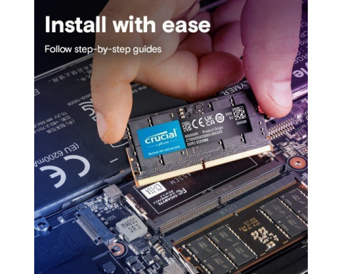 crucial Pamięć DDR5 SODIMM 24GB/5600 (2*12GB) CL46 (24Gbit)