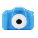 Aparat Cyfrow 48mp Kamera 1080p Dla Dziecka 5x Gry Mp3  Xrec X2 / Dinozaur Blue