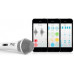 IK Multimedia iRig Voice, Stage/performance microphone, 100 - 15000 Hz, 3%, Unidirectional/Cardioid, Wired, White
