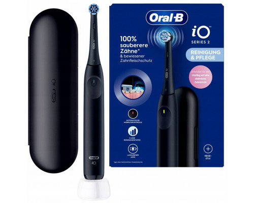 Oral-B iO Series 2 Night Black mit Reiseetui
