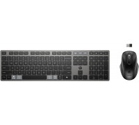 Hewlett Packard (HP) HP 725 Multi-Device Rechargeable Belaidė klaviatūra ir pelė Combo EURO