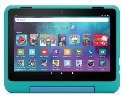 Amazon Fire HD 8 32GB Kids Pro (2024), hello teal