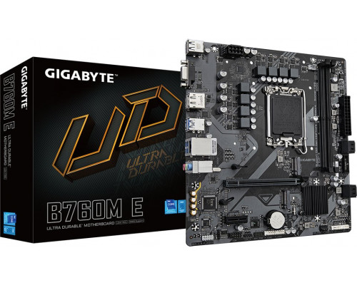 Intel B760 GIGABYTE B760M E płyta główna Intel B760 LGA 1700 micro ATX