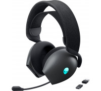 Dell Alienware Tri Mode Wireless Gaming Headset | AW725H | Built-in microphone | Wired/Wireless | Dark Side of the Moon
