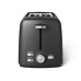 Tristar Toaster | BR-1058 | Power 800 W | Number of slots 2 | Housing material Plastic | Silver one size