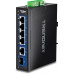 TRENDnet 6-Port Industr. 2.5G DIN-Rail Switch with 10G Ports