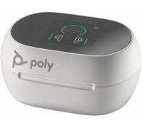 Poly Voyager Free 60+ UC White Touchscreen Charge Case for BT700 USB-C Adapter