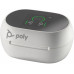Poly Voyager Free 60+ UC White Touchscreen Charge Case for BT700 USB-C Adapter