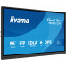 iiyama TE5513A-B1AG signage display Interaktywny płaski panel 138,7 cm (54.6") Wi-Fi 450 cd/m² 4K Ultra HD Czarny Ekran dotykowy Procesor wbudowany Android 18/7