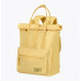 American Tourister Urban Groove Pastels Roll Top Backpack Pastel Yellow