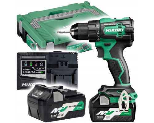 HIKOKI.SCREWDRIVER 18V   DS18DE WRZ 70Nm 2x5.0Ah MV BL HSC