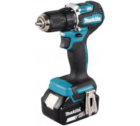 Makita DDF487RFE3 wkrętak zasilany/zakrętark udarowy 1700 RPM Czarny, Niebieski, Stal
