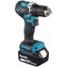Makita DDF487RFE3 wkrętak zasilany/zakrętark udarowy 1700 RPM Czarny, Niebieski, Stal