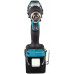 Makita DDF487RFE3 wkrętak zasilany/zakrętark udarowy 1700 RPM Czarny, Niebieski, Stal