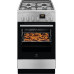 Electrolux 500 SurroundCook 57 L width 50 cm stainless steel - Electric cooker with gas hob