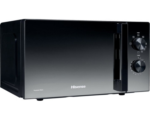 Hisense  20 L  700 W  spogulvirsma/melna - Mikrovilnu krasns