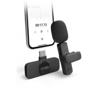 SBS Wireless Microphone  USB-C  melna - Bezvadu mikrofons