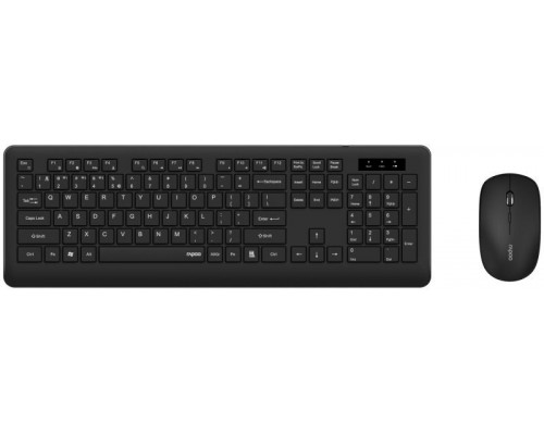 Rapoo RAPOO Zestaw klawiatury i myszy 8310M, Multi-mode, Bezprzewodowy zestaw, CZ/SK, Black
