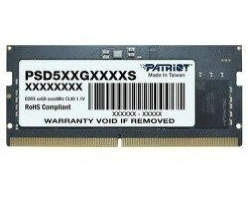 PATRIOT SO-DIMM DDR4 16GB 3200MHz Bulk Rank1