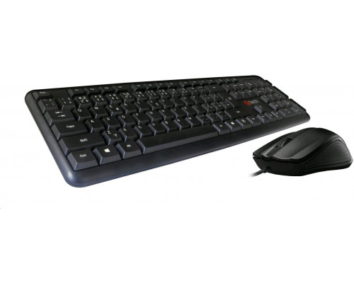 C-Tech C-TECH Klawiatura z myszą KBM-102 zestaw przewodowy USB CZ/SK