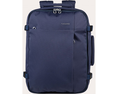 Backpack podróżny i na laptop 17" Tucano BKTUG-ML-B, standardowe linie lotnicze, blue