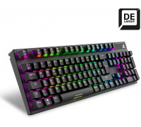 Sharkoon Gaming Tastatur Skiller SGK20   schwarz-braun    DE