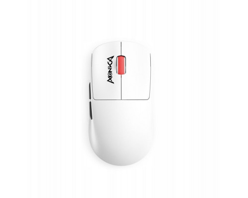 Marvo MONKA PRIME, bia�a, optyczna, 26000DPI, Tri-Mode