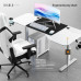 Gaming galds Diablo Chairs X-Tensio 1600 White 160 cmx75 cm