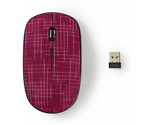 Nedis MSWS500PK Wireless mouse 1600 DPI