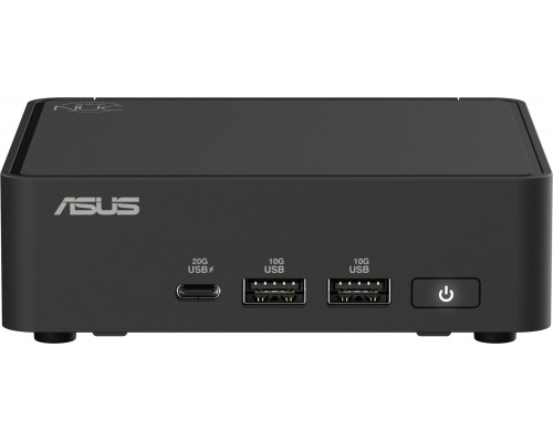 ASUS NUC 15 Pro Slim Kit RNUC15CRKC500002 - Barebone - Mini-PC - 1 x Core 5 210H / 2.2 GHz - RAM 0 GB - Intel Graphics - Wi-Fi 6, Wi-Fi 7, Bluetooth, 1GbE, 2.5GbE - WLAN: 802.11a/b/g/n/ac/ax/be, Bluetooth 5.4 - Schwarz