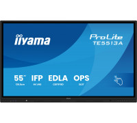 iiyama TE9813A-B1AG signage display Interaktywny płaski panel 2,48 m (97.5") Wi-Fi 450 cd/m 4K Ultra HD Czarny Ekran dotykowy Procesor wbudowany Android 18/7