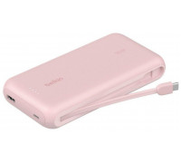 Belkin 20.000mAh pink 30W integr.USB-C Kab. BPB024hqPK