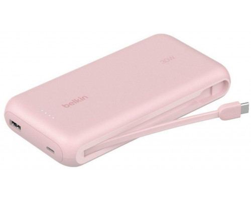 Belkin 20.000mAh pink 30W integr.USB-C Kab. BPB024hqPK