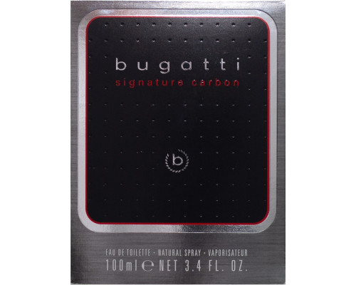 BUGATTI  Signature Carbon toaletowa dla mężczyzn 100 ml