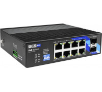 BCS-B-ISP08G-2SFP BCS switch PoE 8 port szy DIN