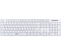 Gett GETT GCQ CleanType Easy Basic z obudową z tworzywa sztucznego IP 68 NUM-Block 105 Tasten USB Farbe: biały Układ: DE