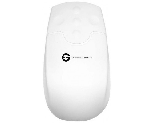 GETT GCQ Silikon Maus Scrollfunktion kabellos Funk 2,4MHz IP65 desinfizierbar optisch USB Farbe weiss
