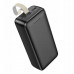 Hoco J111B Smart Slim Dual USB PowerBank 30000mAh Black