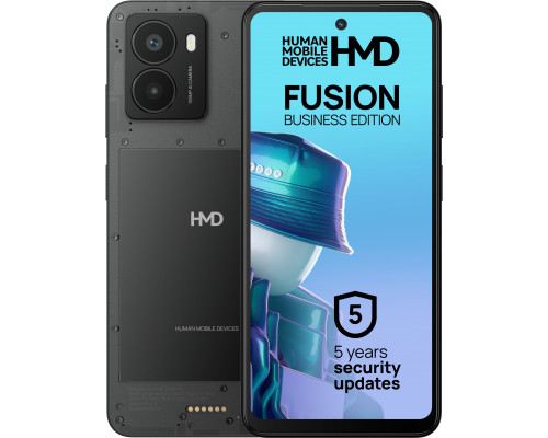 HMD Fusion Business Edition - 5G, 8GB/256GB, 6,56", 108MP/50MP, 5.000 mAh, Noir