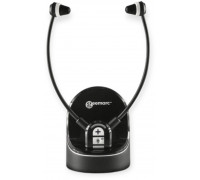 Geemarc CL 7370 OPTI TV-Kopfhörer mit optischem Anschluss (CL7370_OP_BLK_VDE)