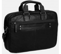The Chesterfield Brand Seth 15.6" Laptop Bag, Black