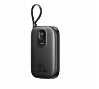 Joyroom JR-PBF18 22.5W 10000mAh with a built-in kablem Lightning + cable USB-C 0.25 cm  - black